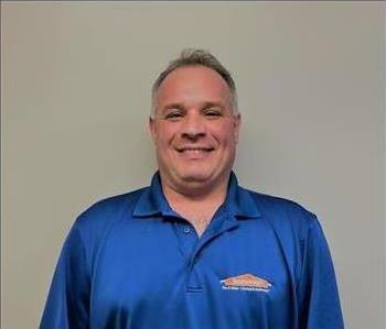 Carl Facchini Construction Manager at SERVPRO of Marietta West - male employee in front of white wall